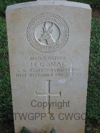 Dar Es Salaam War Cemetery - Smal, Hermanus Christoffel